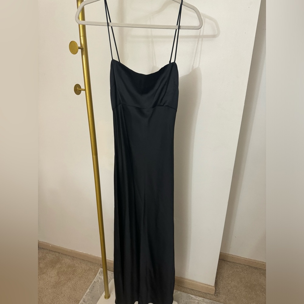 Gorgeous satin maxi gown